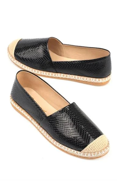 Capone Pasarella 001 Women Black Espadrille