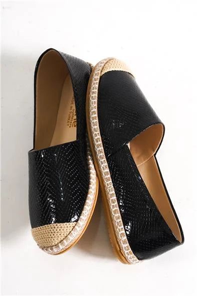 Capone Pasarella 001 Women Black Espadrille