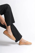 Capone Pasarella 001 Women Green Orange Espadrille