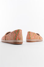 Capone Pasarella 001 Women Green Orange Espadrille