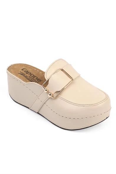 Capone Judy 107090 Women Copper Slingback Comfort Anatomical Sandals