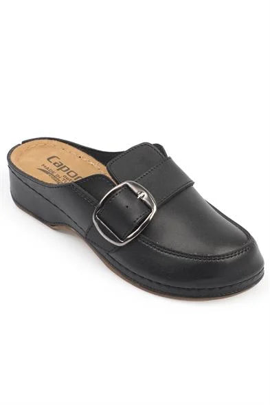 Capone Jessy 4151 Women Black Slingback Comfort Anatomical Sandals