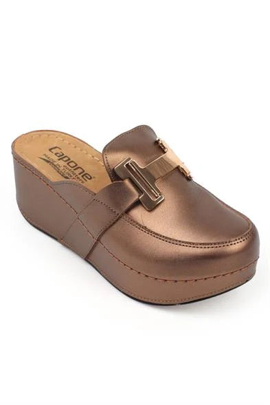 Capone Justin 612005 Women Beige Slingback Comfort Anatomical Sandals