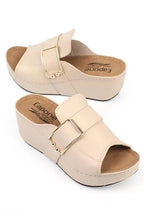 Capone Kacie 612245 Women Beige Slingback Comfort Anatomical Sandals