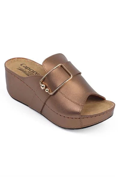 Capone Kacie 612245 Women Beige Slingback Comfort Anatomical Sandals