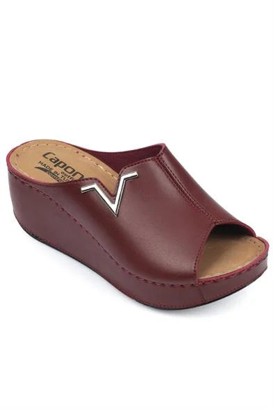 Capone Kailey 6145 Women Gold Platform V Clip Accessory Sandals