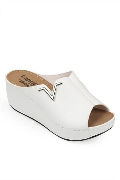 Capone Kailey 6145 Women Gold Platform V Clip Accessory Sandals