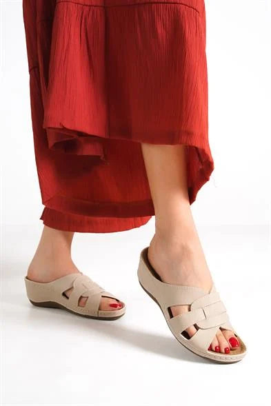 Capone Kamila 6319 Women Brown Slingback Comfort Anatomical Sandals