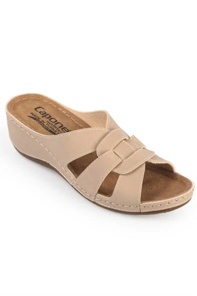 Capone Kamila 6319 Women Brown Slingback Comfort Anatomical Sandals