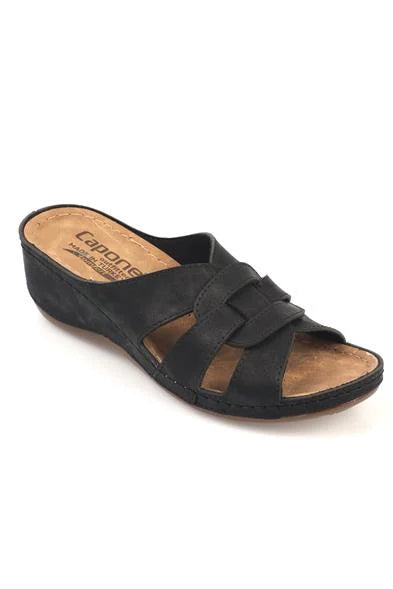 Capone Kamila 6319 Women Brown Slingback Comfort Anatomical Sandals