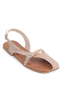 Capone Ciel Ankle Strap Women Beige Sandals