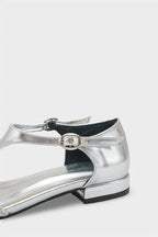 Capone Arleen Woven Low Heel Women Black Ballet Flat