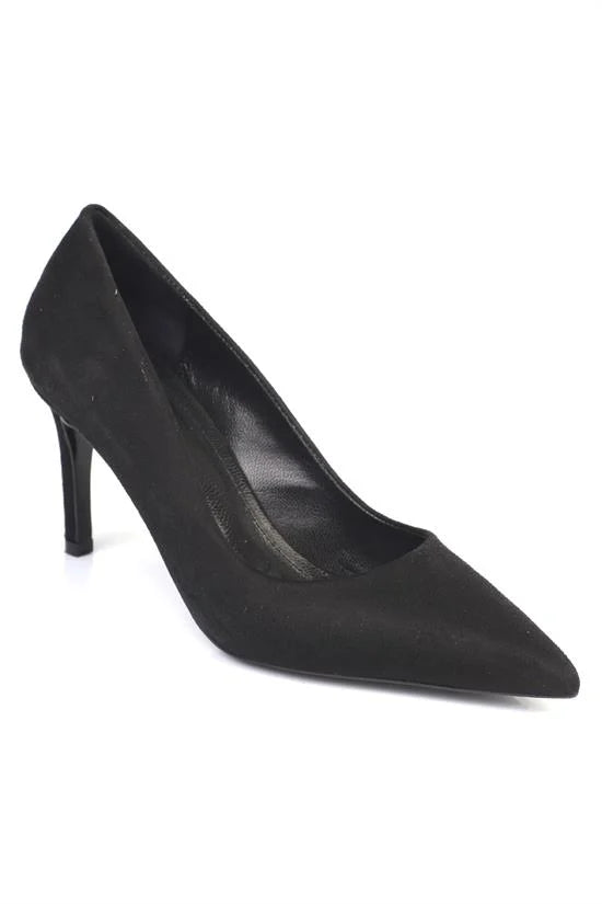 Capone Bianka Mid Heel Casual Stylish Genuine Leather Lined Stiletto