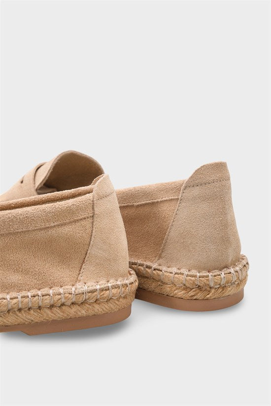Capone Boris Genuine Leather Suede Espadrille Sole Men Loafer