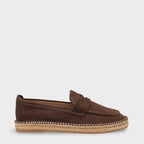 Capone Boris Genuine Leather Suede Espadrille Sole Men Loafer