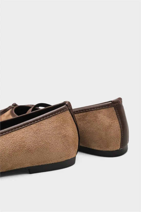 Capone Chandal Suede Look Mary Jane Shoes