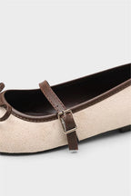 Capone Chandal Suede Look Mary Jane Shoes