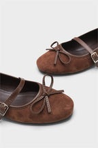 Capone Chandal Suede Look Mary Jane Shoes