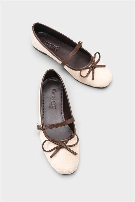 Capone Chandal Suede Look Mary Jane Shoes