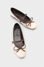 Capone Chandal Suede Look Mary Jane Shoes