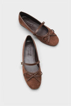 Capone Chandal Suede Look Mary Jane Shoes