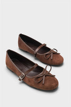 Capone Chandal Suede Look Mary Jane Shoes