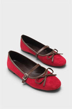 Capone Chandal Suede Look Mary Jane Shoes