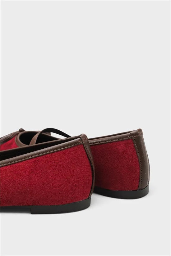 Capone Chandal Suede Look Mary Jane Shoes