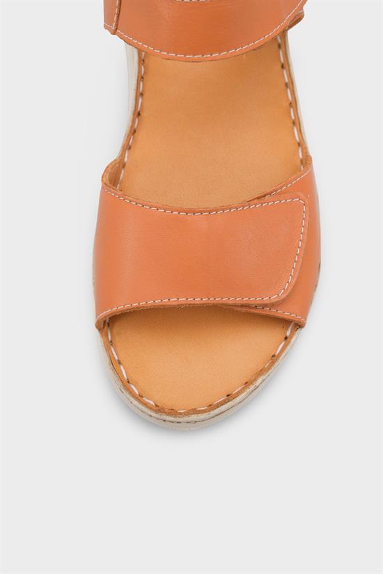 Capone Corrinne Genuine Leather Soft Comfort Women Black Sandal