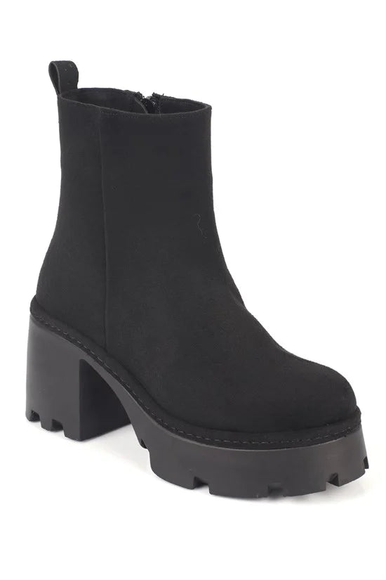 Capone Dalenna Women Sued Brown Ankle Boot