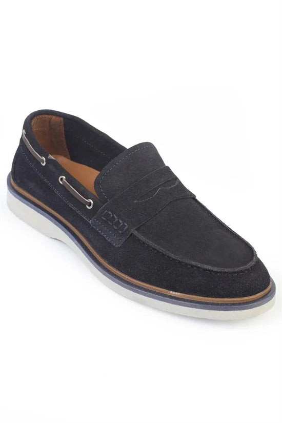 Capone Danny Genuine Leather Suede Genuine Leather Lined Men Loafer
