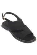 Capone Emmie Suede Look Women Sued Black Sandal