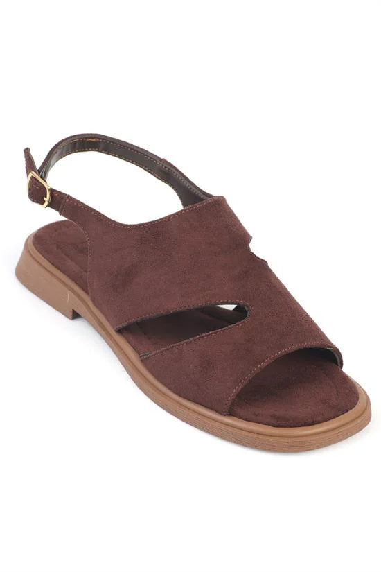 Capone Emmie Suede Look Women Sued Black Sandal