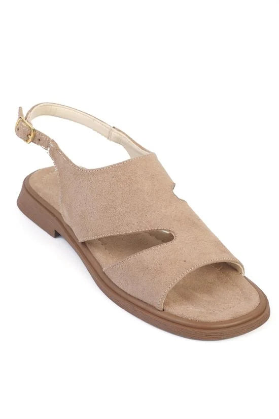 Capone Emmie Suede Look Women Sued Black Sandal