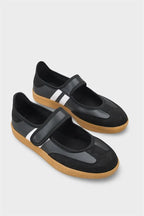 Capone Fianna Adjustable Strap Women Red White Ballet Flat