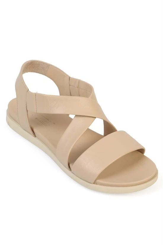 Capone Genuine Leather Comfort Women Tan Sandal