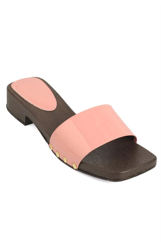 Capone Genuine Leather Suede Women Black Clog