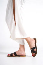 Capone Madelin H Band Woman Leather Sandals