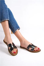 Capone Madelin H Band Woman Leather Sandals