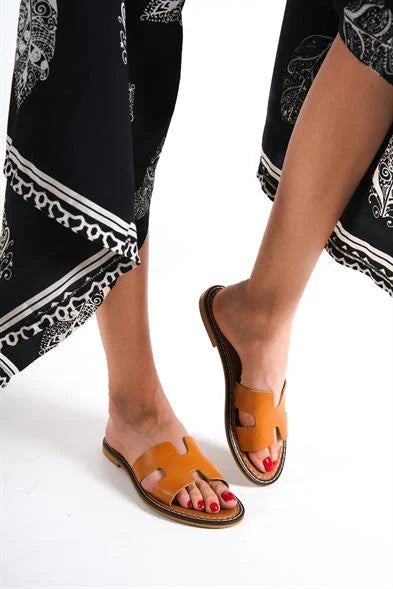 Capone Madelin H Band Woman Leather Sandals