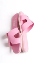 Capone Halsey Women White Slide Flat Sandals