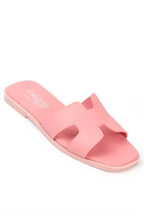 Capone Halsey Women White Slide Flat Sandals
