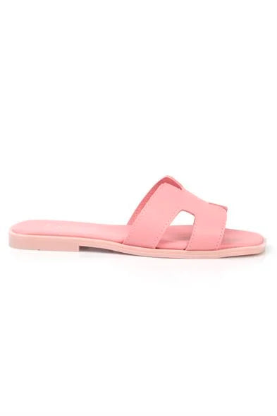 Capone Halsey Women White Slide Flat Sandals