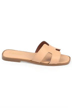 Capone Halsey Women White Slide Flat Sandals