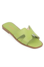 Capone Halsey Women White Slide Flat Sandals