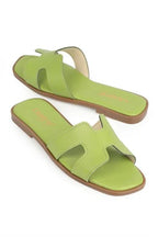 Capone Halsey Women White Slide Flat Sandals