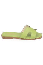 Capone Halsey Women White Slide Flat Sandals