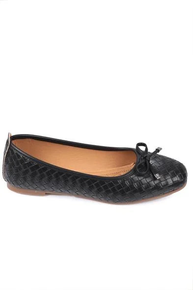 Capone Hana Trend Women Black Ballet Flats
