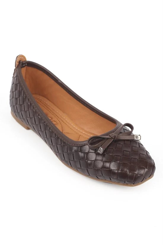 Capone Hana Trend Women Black Ballet Flats