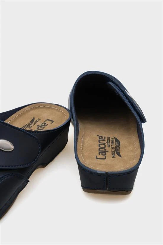 Capone Jenny 4137 Women Navy Slingback Comfort Anatomical Sandals